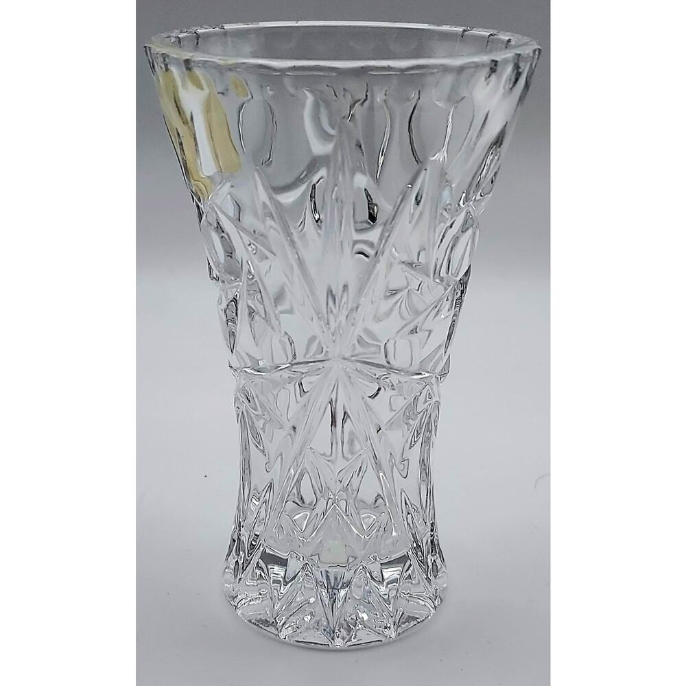 Lenox Crystal Star Full Lead Crystal Flared Collectible Bud Vase 4 Inches